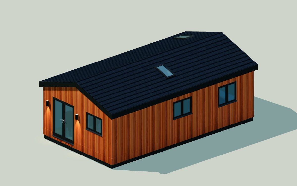 Classic 45 annexe design visualisation