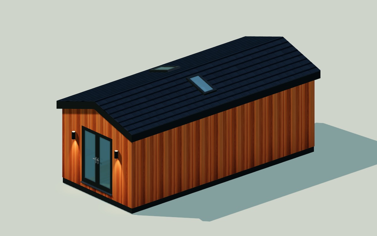 Slimline 28 annexe design visualisation