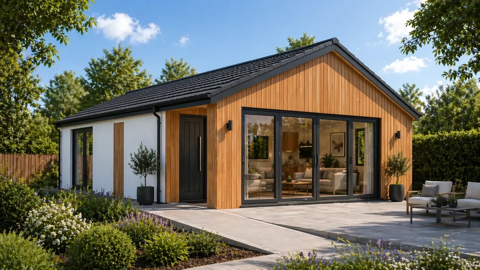 SIP granny annexe by TRJ Construction