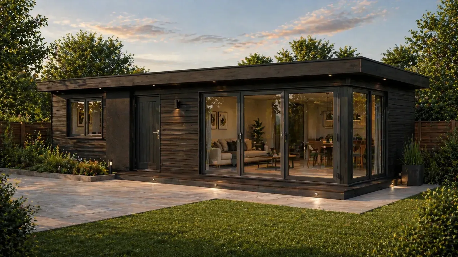 The Ash premium 2 bedroom SIP granny annexe with open plan living