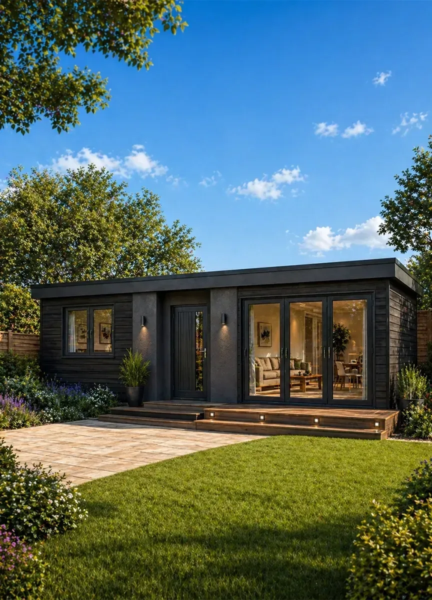 The Ash granny annexe design visualisation 12