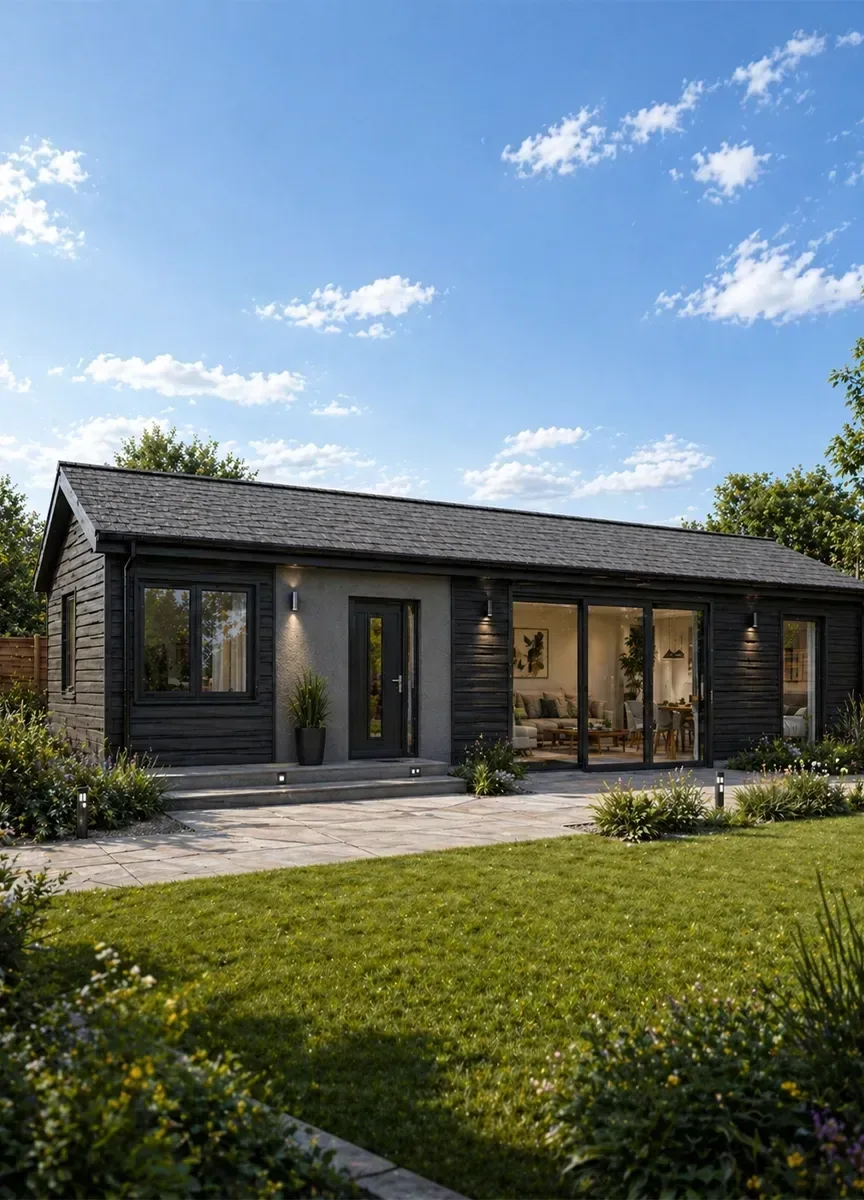 The Ash granny annexe design visualisation 10