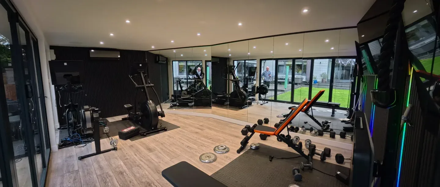 Garden Gym in Bishop’s Stortford - TRJ garden-room project photograph