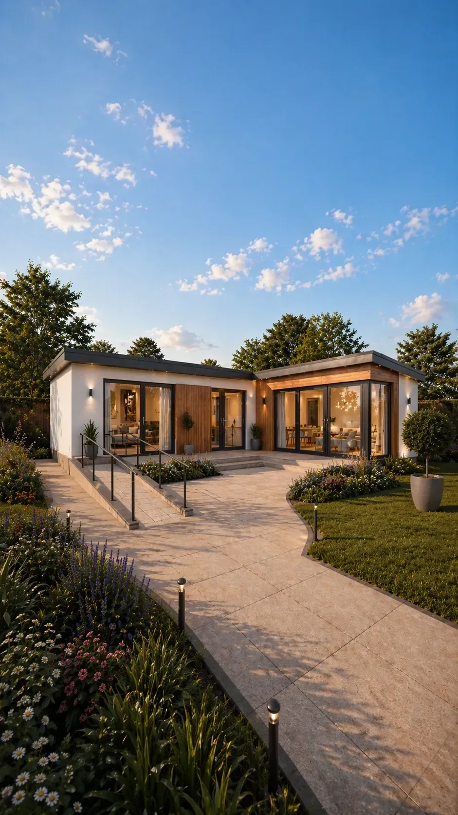 The Oak Accessible granny annexe design visualisation 11