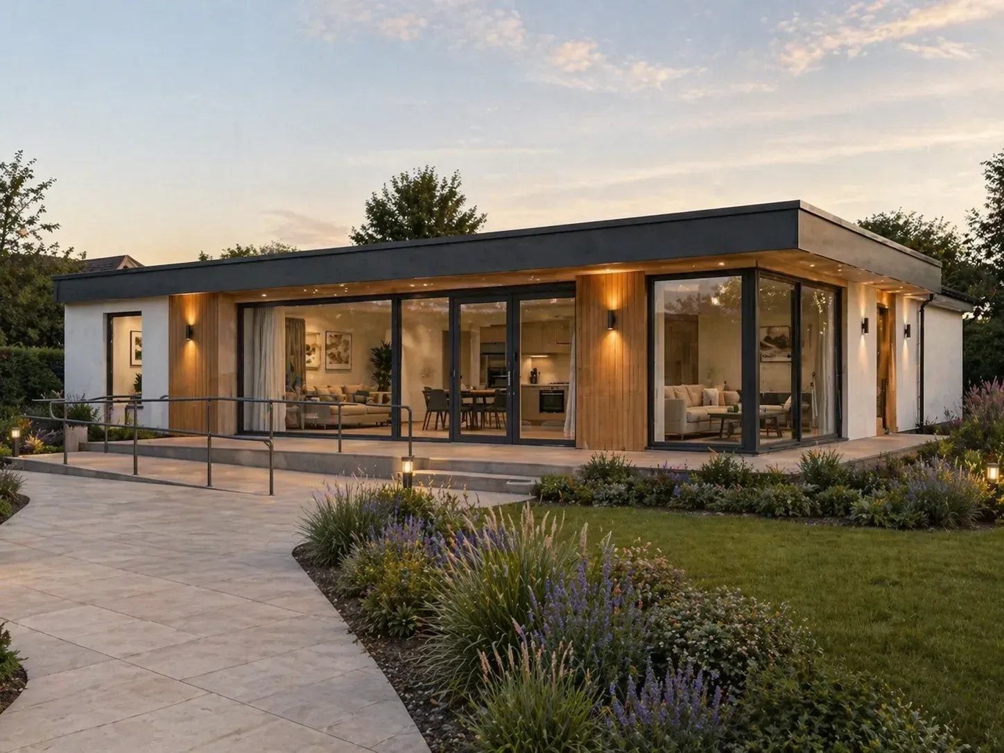 The Oak Accessible granny annexe design visualisation 3