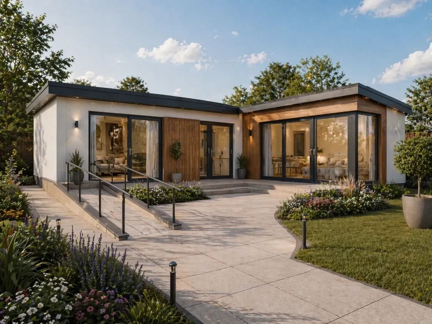 The Oak Accessible granny annexe design visualisation 4