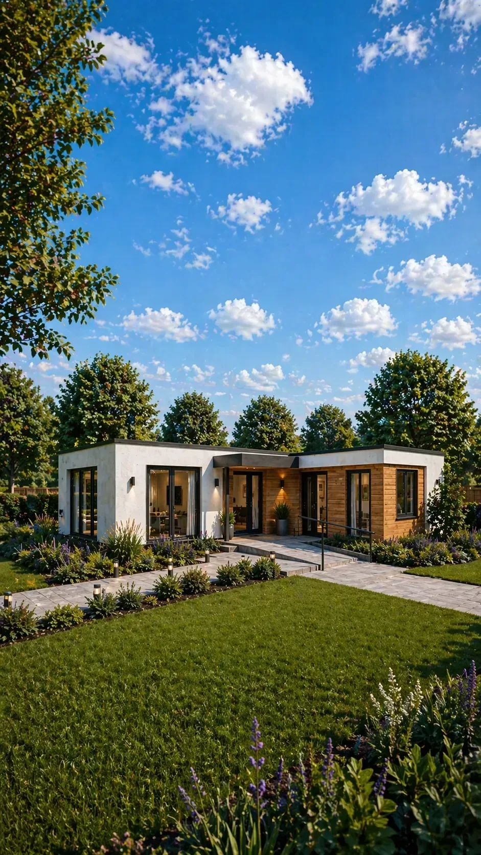 The Oak Accessible granny annexe design visualisation 9