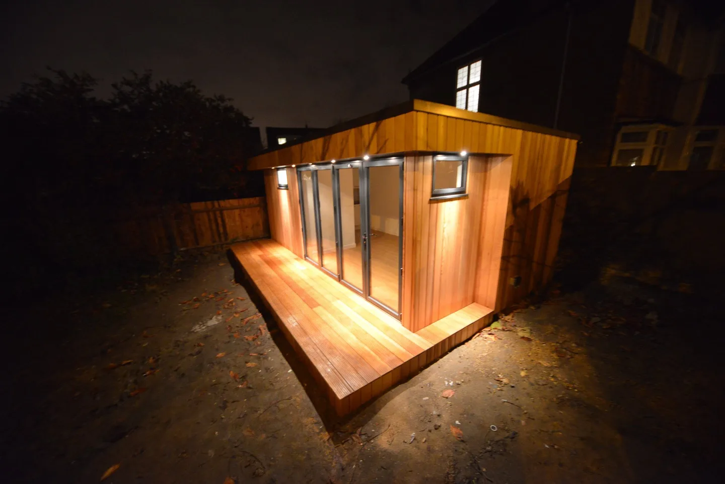 Illuminated Timber Garden Room — project overview