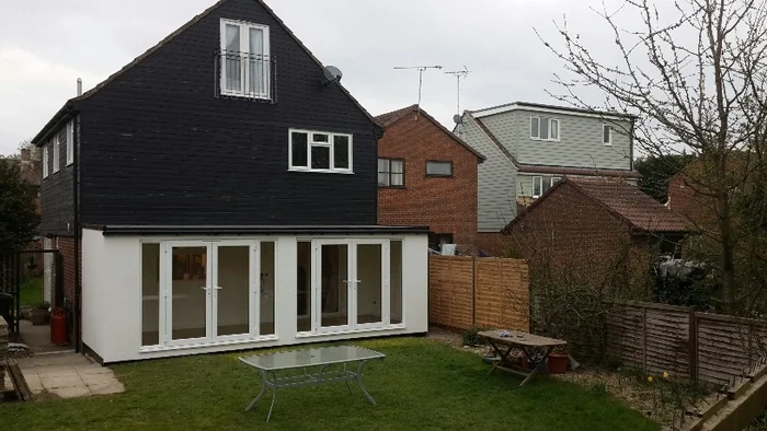 Rendered SIP Living-Room Extension in London
