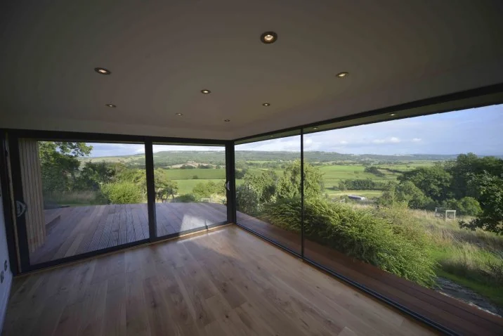 Interior overlooking the countryside — Underbarrow, Cumbria