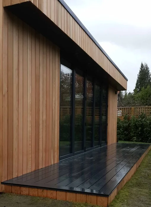 Side cladding and deck — Kingswood, Surrey