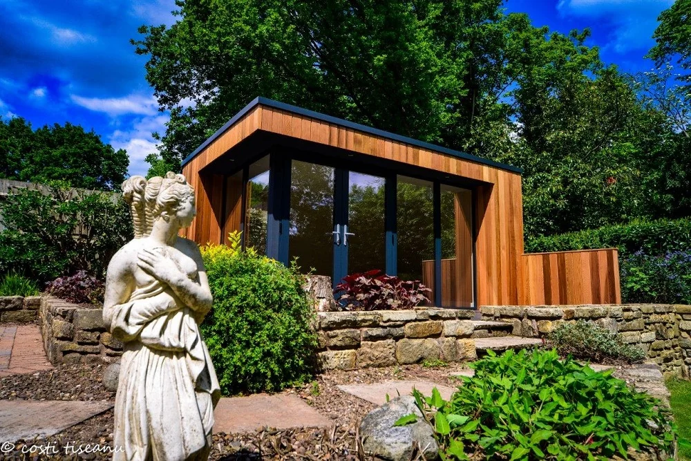 Garden room and landscaped terrace — Kidderminster