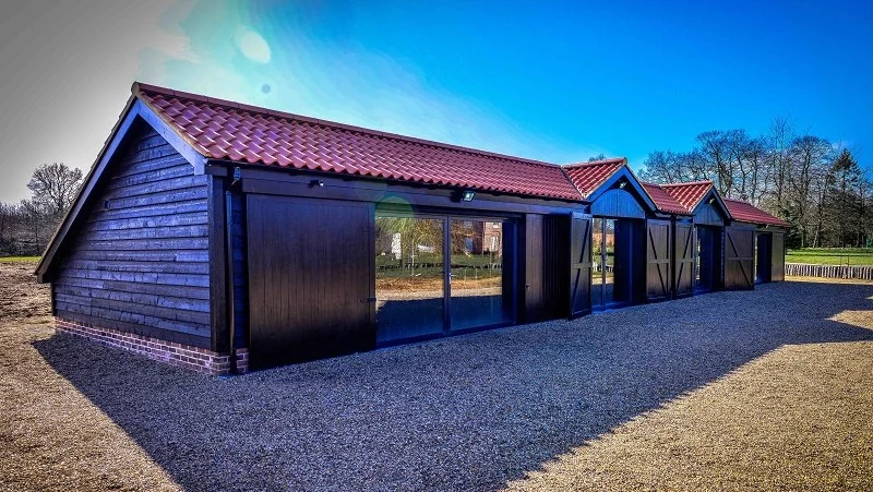 Open doors and reinforced entrance — Hertfordshire