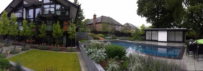 The Sevenoaks house and its matching garden gym and office