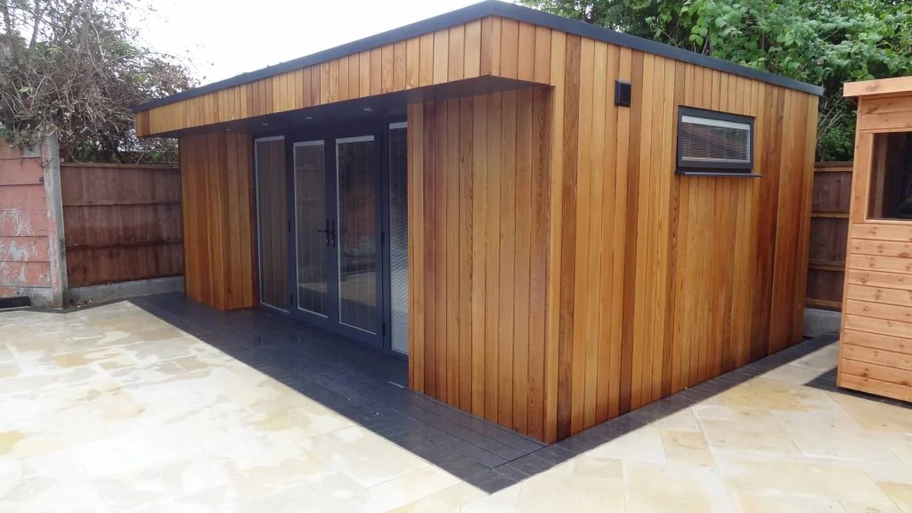Garden Pool Room with Shower in Essex
