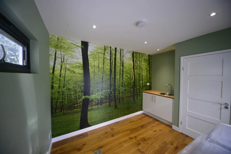 Yoga room and garden-facing glazing — Tunbridge Wells, Kent