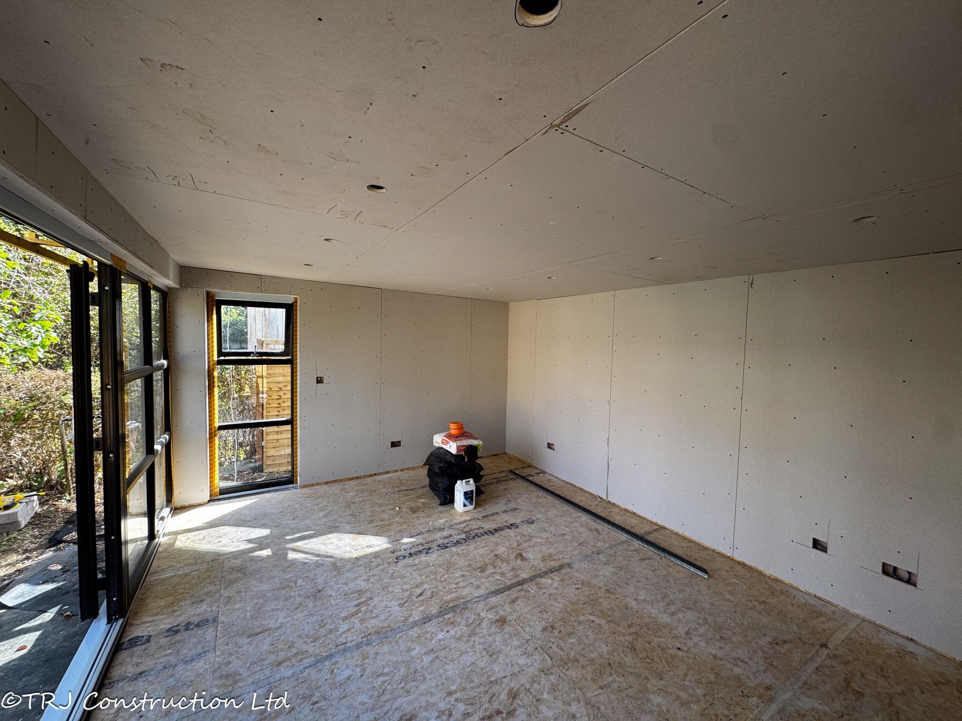 Project photograph: garden office in Ashtead