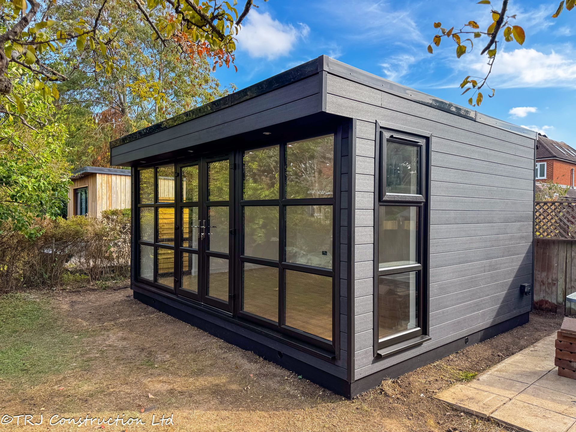 Project photograph: garden office in Ashtead