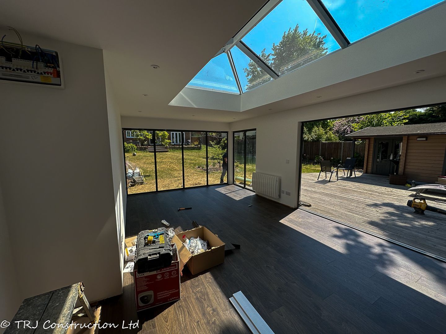 Garden Gym with Sauna & Shower Room — project photograph 26