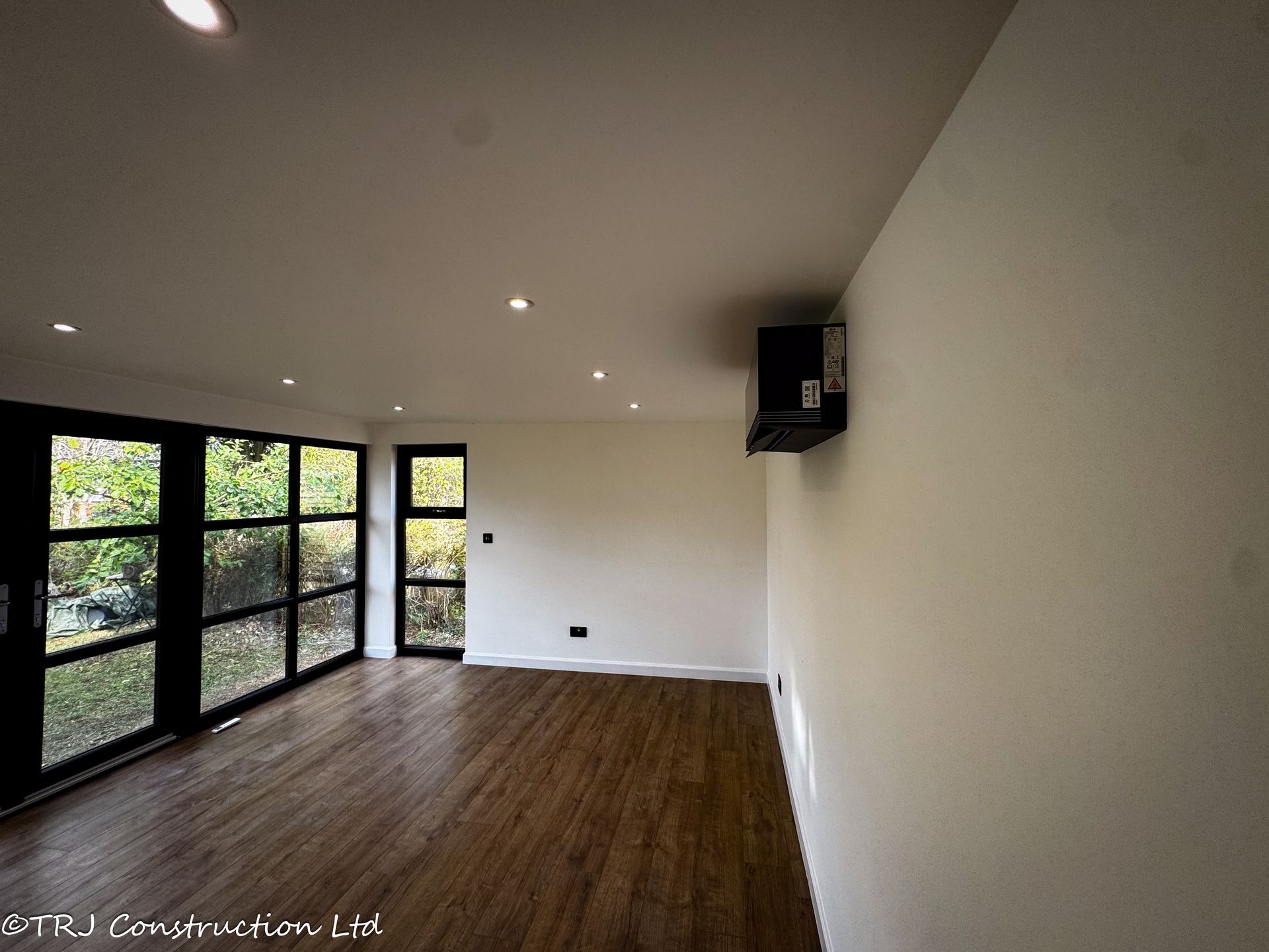 Project photograph: garden office in Ashtead