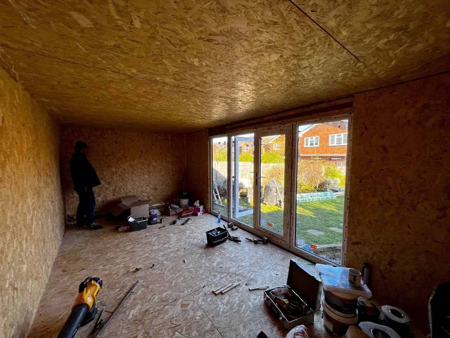 bespoke SIP garden room by TRJ Construction