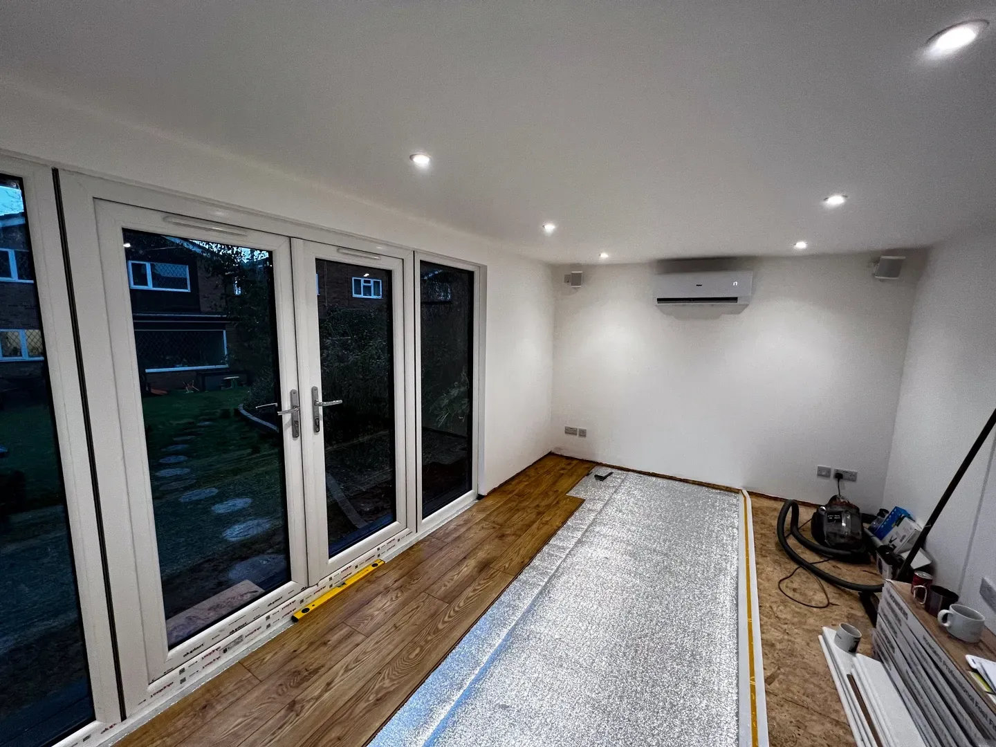 bespoke SIP garden room by TRJ Construction