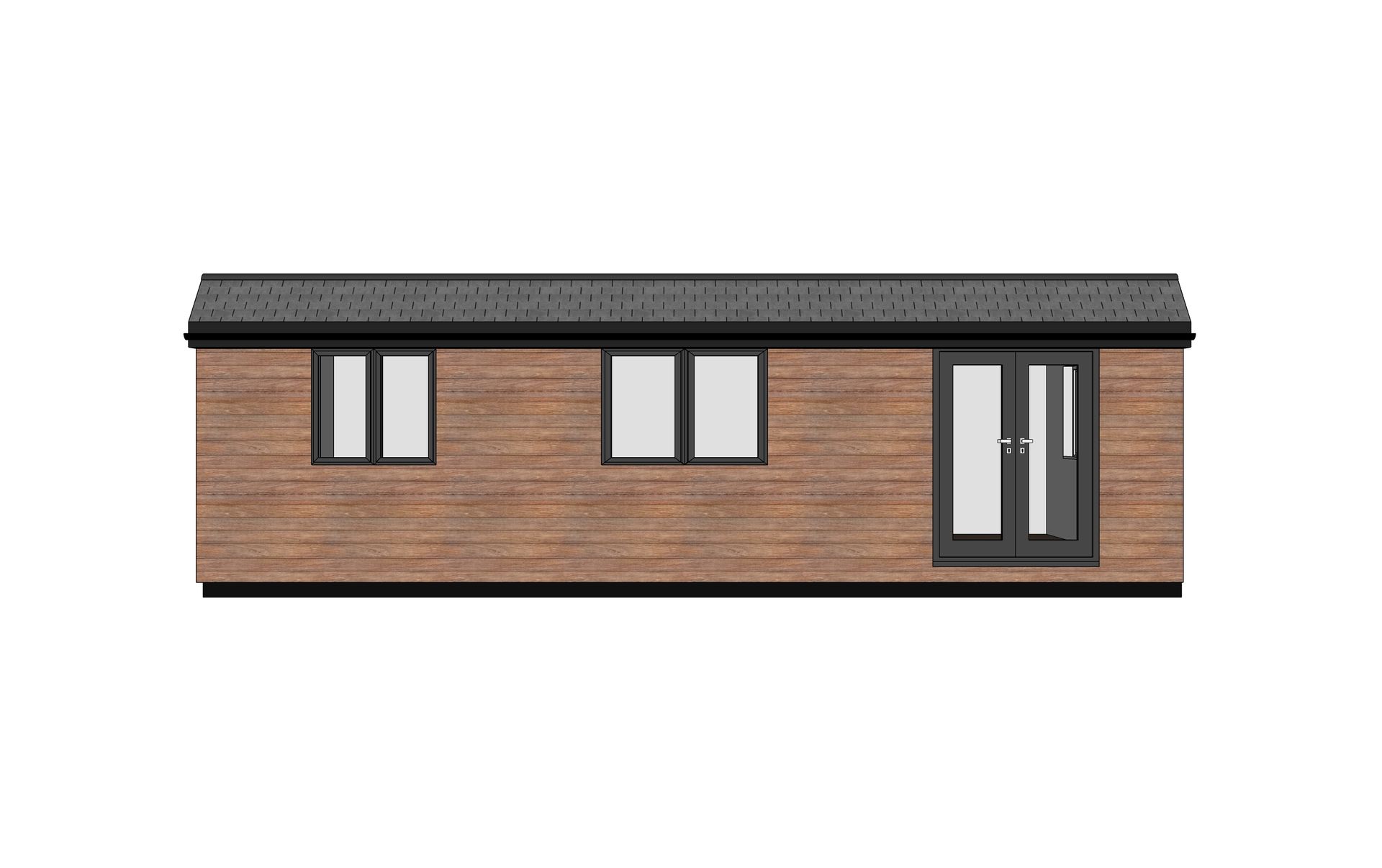 granny annexe architectural concept drawing