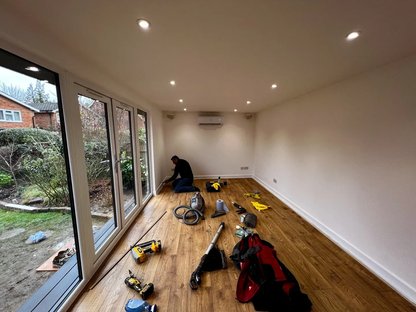 bespoke SIP garden room by TRJ Construction
