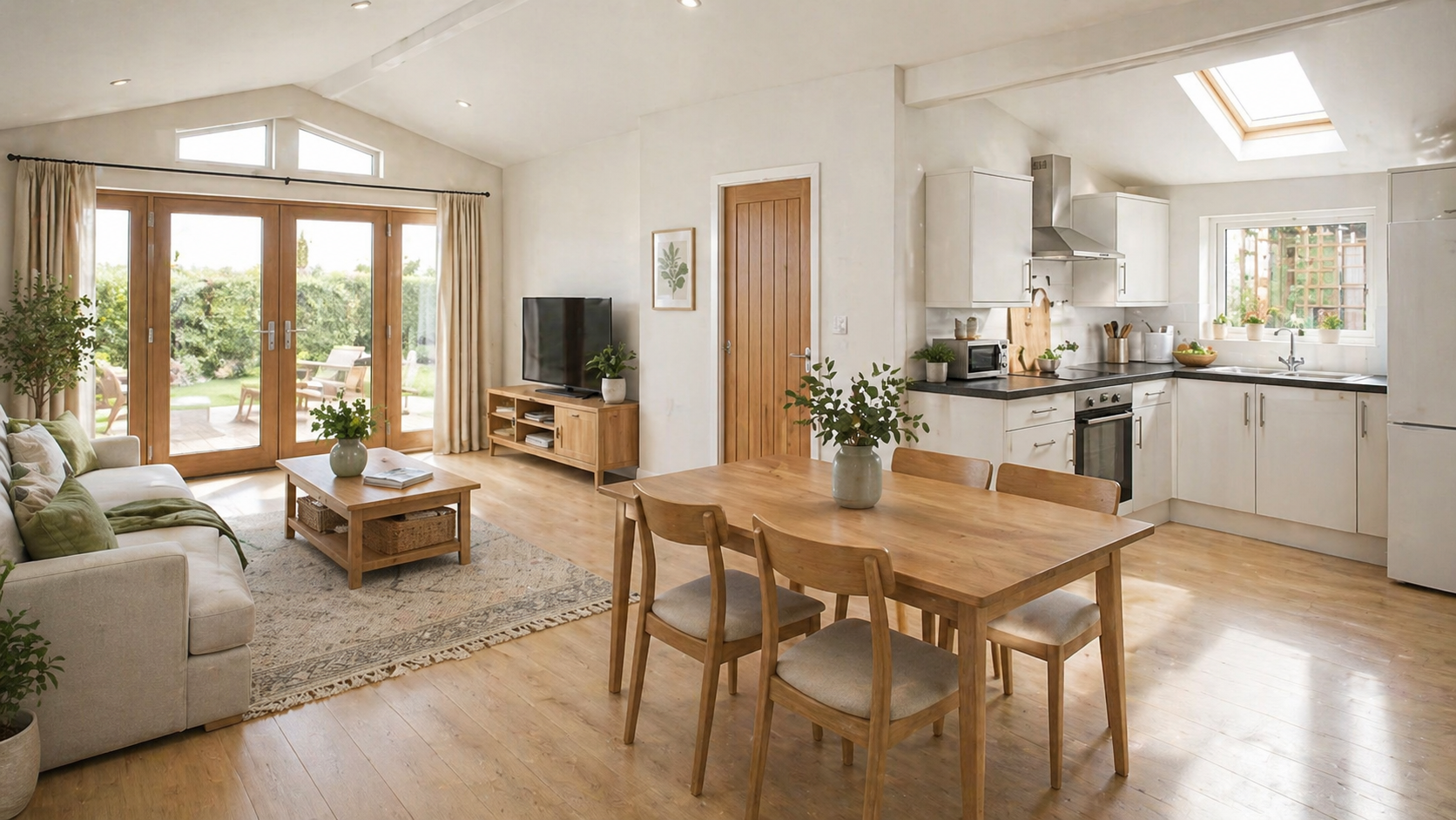 granny annexe Hertfordshire open plan