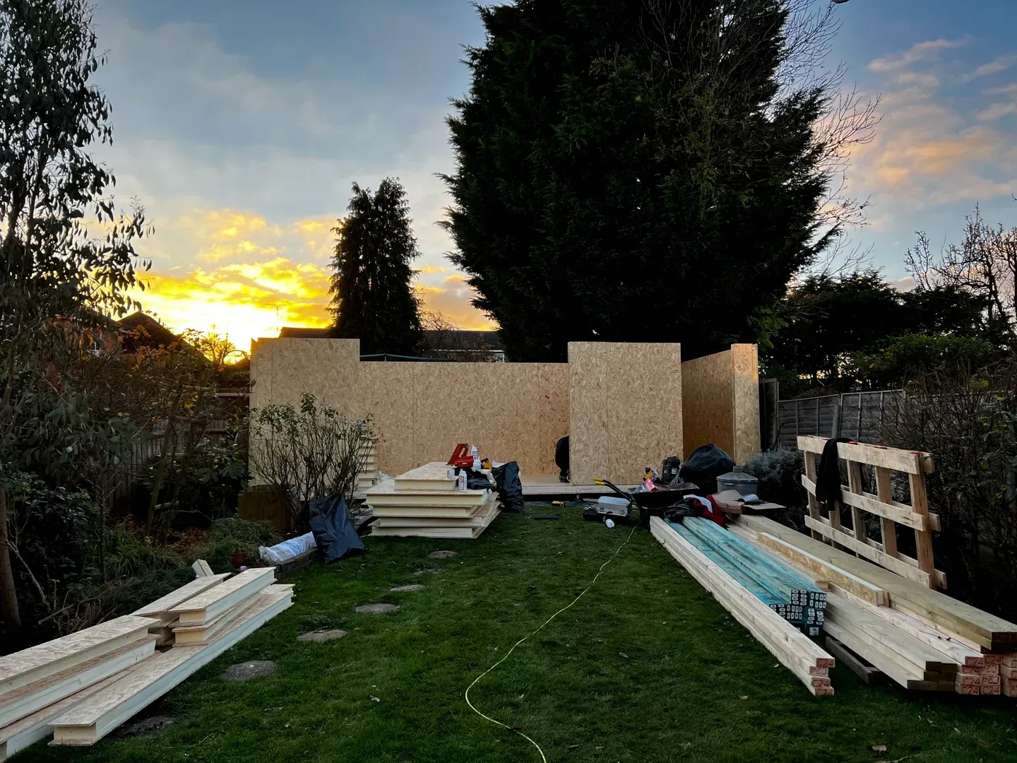 bespoke SIP garden room by TRJ Construction
