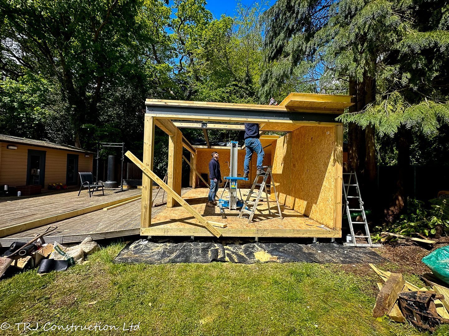 Garden Gym with Sauna & Shower Room — project photograph 56