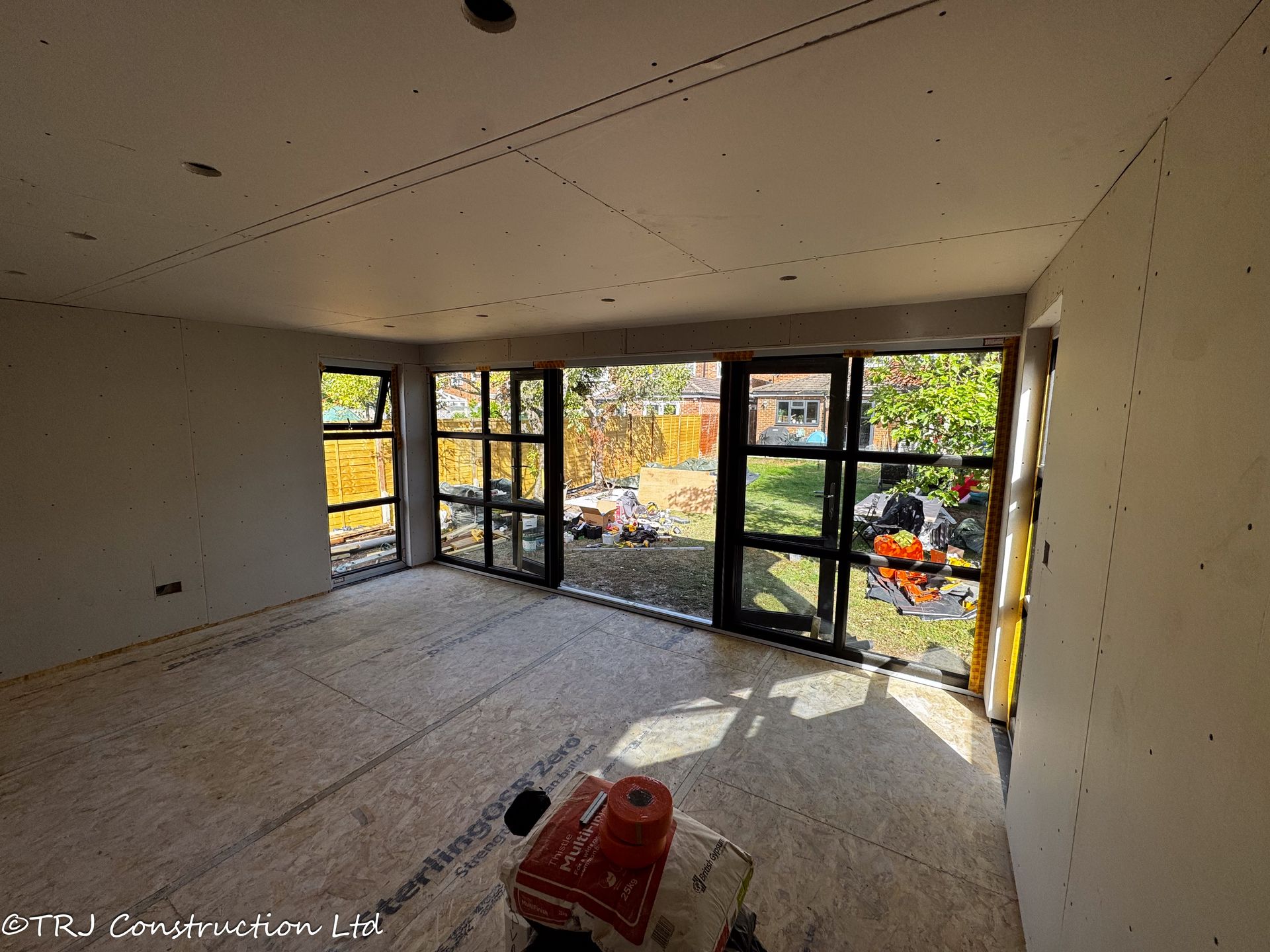 Project photograph: garden office in Ashtead