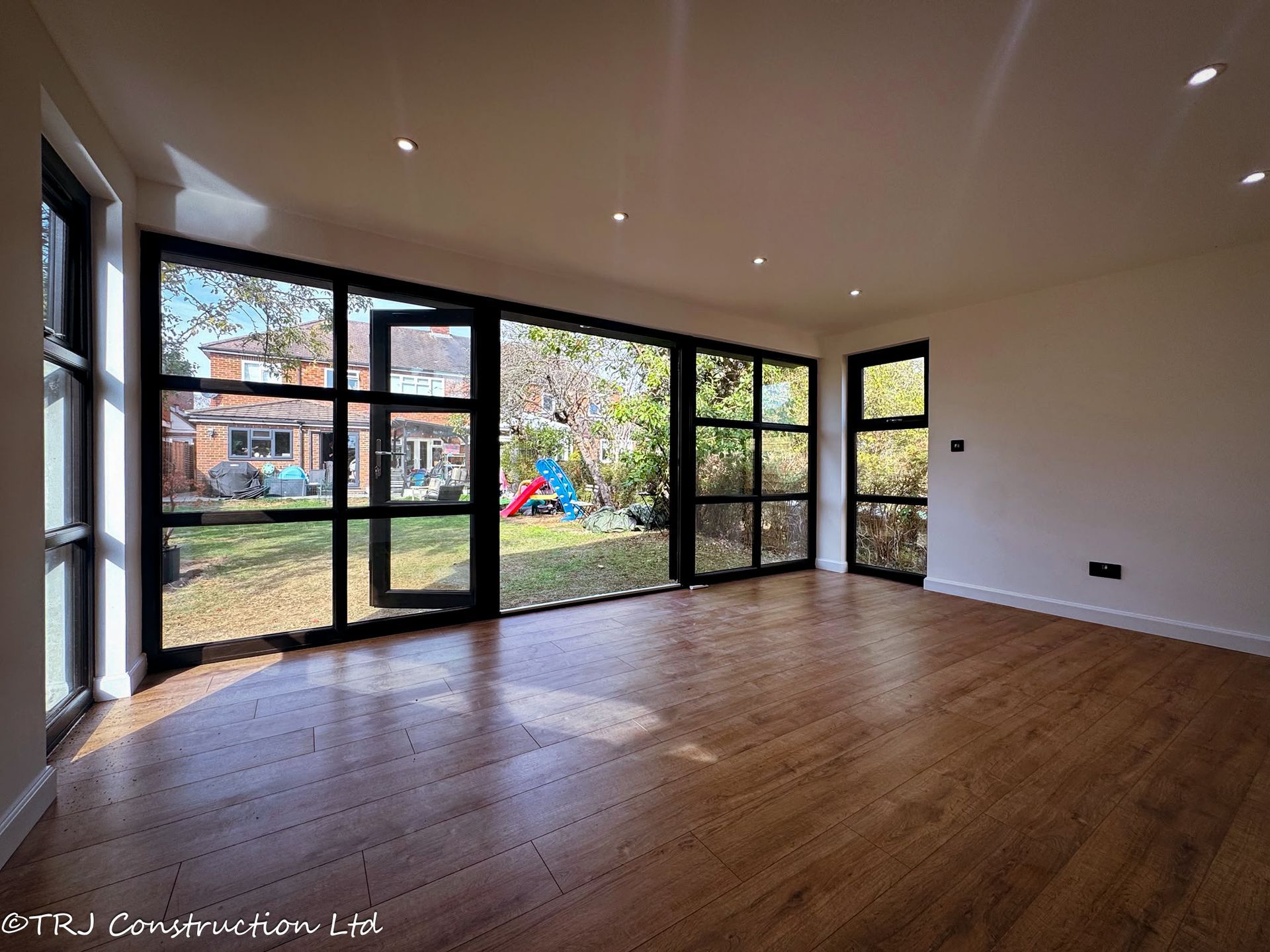 Project photograph: garden office in Ashtead