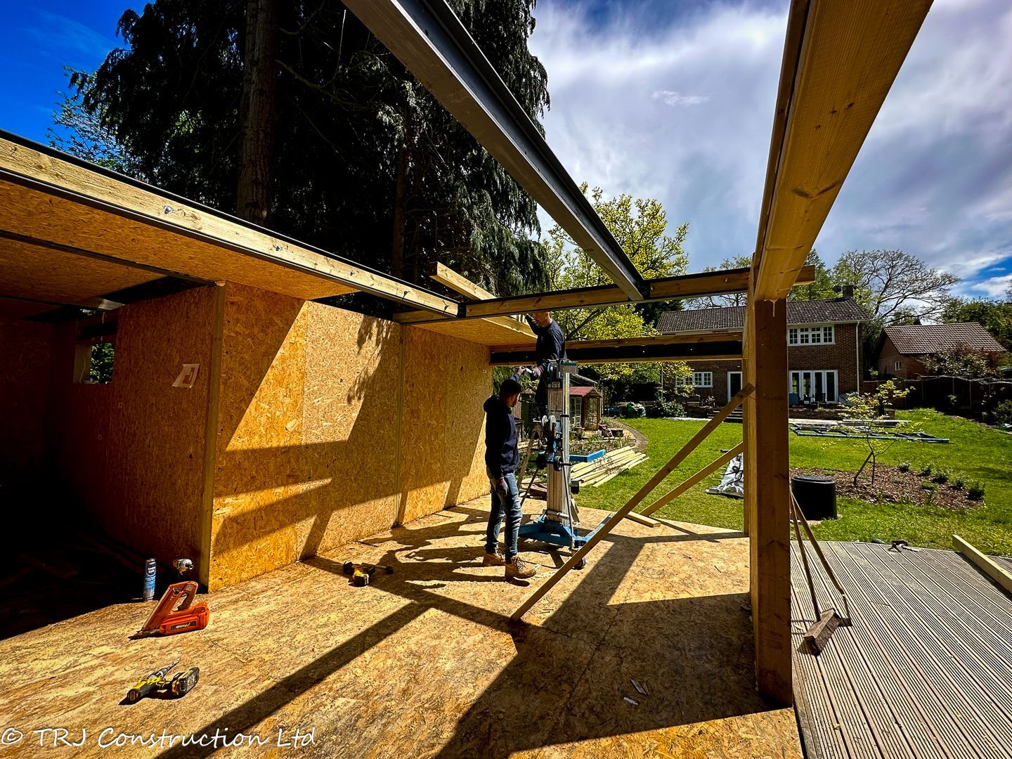 Garden Gym with Sauna & Shower Room — project photograph 57