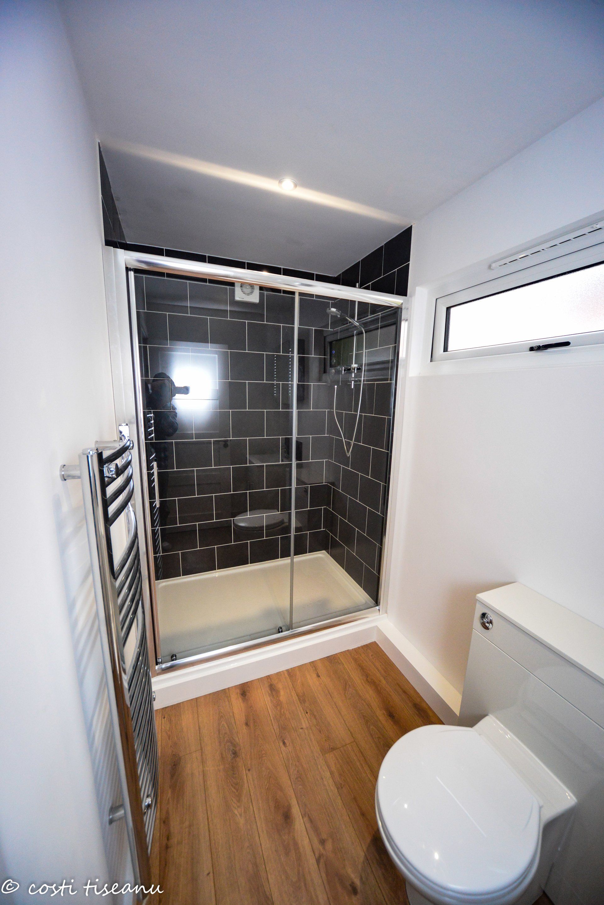 shower installation garden building