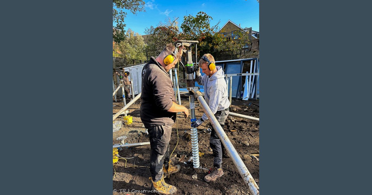 Garden Room Foundations