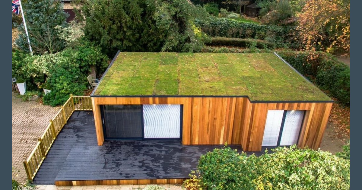 Sedum Roofs on SIP Buildings